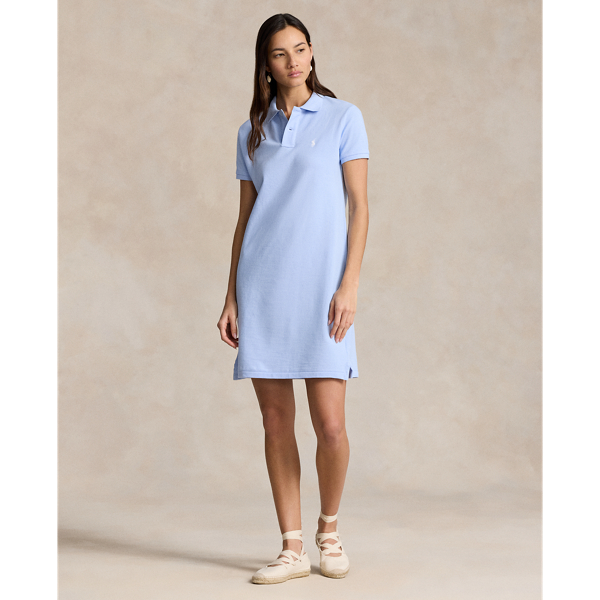 Ralph Lauren Cotton Mesh Polo Dress