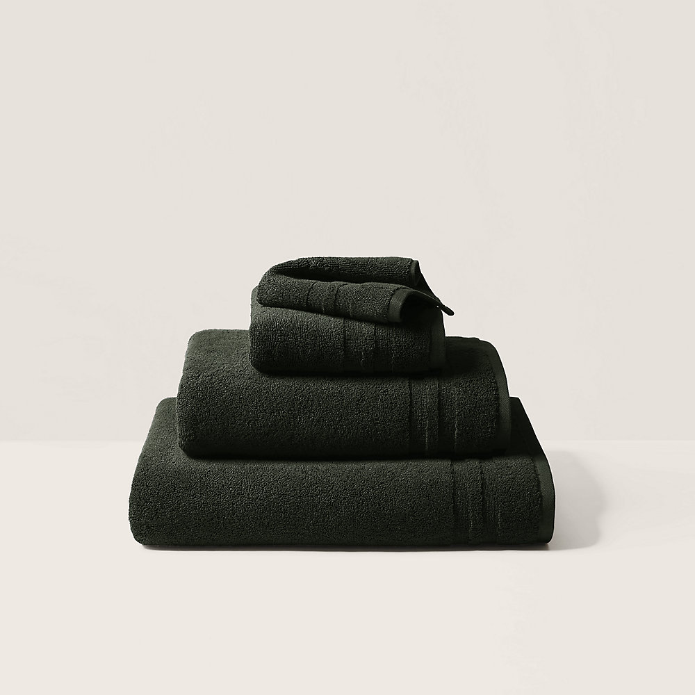 Ralph Lauren Payton Bath Towels & Mat In Black
