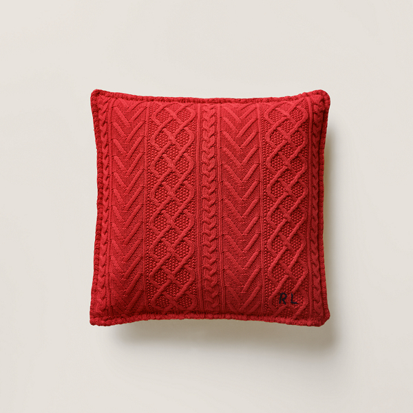 Polo Ralph Lauren Highland Throw Pillow In Red