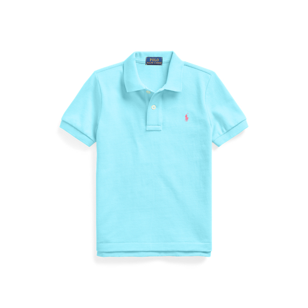 Polo Ralph Lauren Toddler And Little Boys Cotton Mesh Polo Shirt In Turquoise Nova