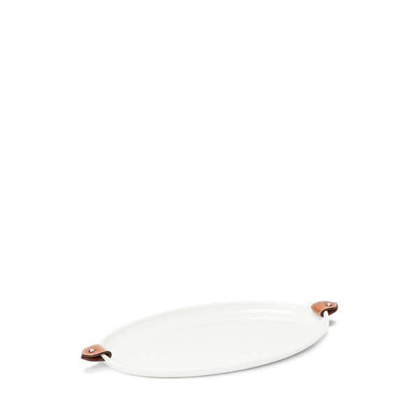 Polo Ralph Lauren Wyatt Porcelain Oval Platter In Saddle Multi