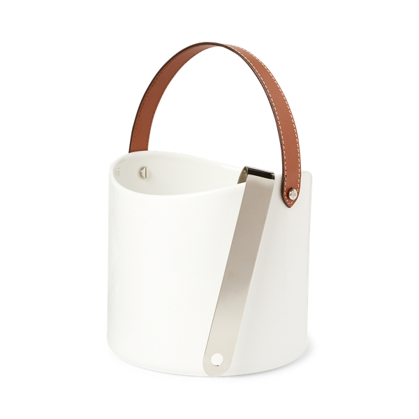 Polo Ralph Lauren Wyatt Porcelain Ice Bucket In Saddle Multi