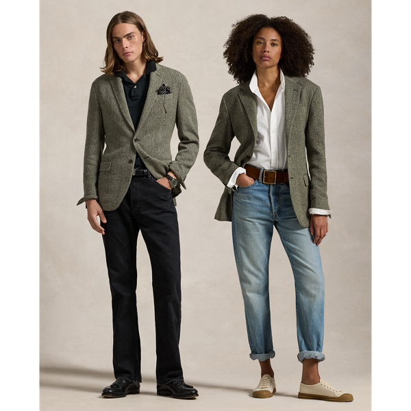 POLO RALPH LAUREN POLO SOFT TAILORED HERRINGBONE JACKET 0044303105