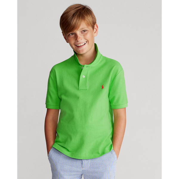 Polo Ralph Lauren The Iconic Mesh Polo Shirt In Kiwi Lime
