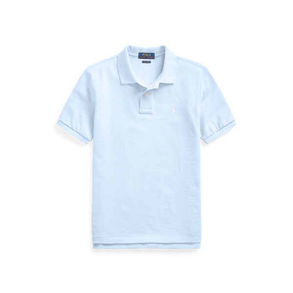 Polo Ralph Lauren The Iconic Mesh Polo Shirt In Office Blue