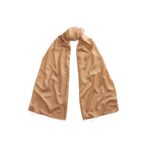 Shop Collection Cashmere Scarf In Brown