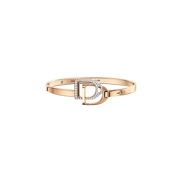 Bracelet jonc double étrier pavé - Ralph Lauren - Modalova