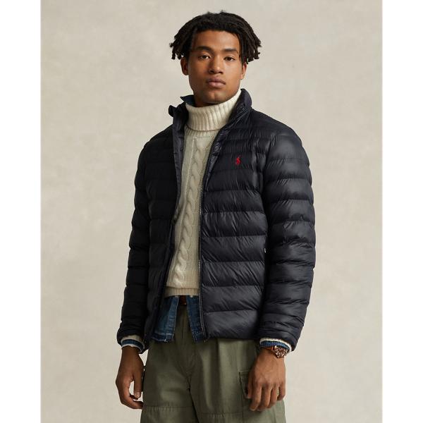 Shop Polo Ralph Lauren The Colden Packable Jacket In Black