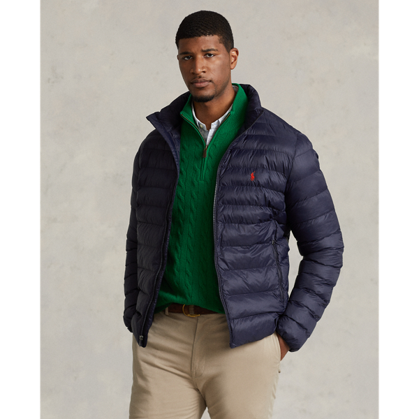 Shop Big & Tall - The Beaton Packable Jacket In Blue