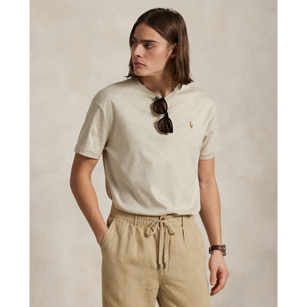 T-shirt Custom Slim Fit en coton doux - Polo Ralph Lauren - Modalova