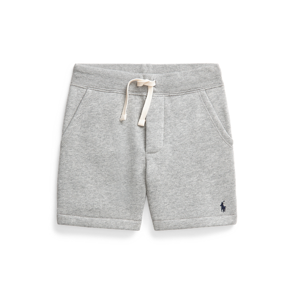 Polo Ralph Lauren Toddler And Little Boys Drawstring Fleece Shorts In Dark Sport Heather