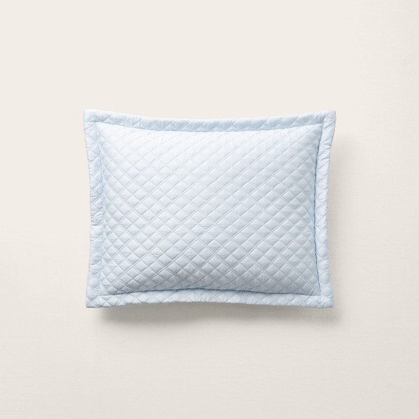 Polo Ralph Lauren Argyle Sateen Throw Pillow In Blue Hyacinth