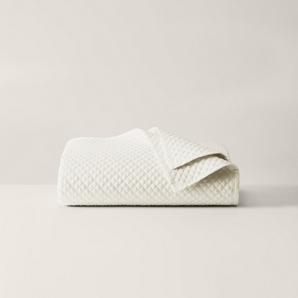 Polo Ralph Lauren Argyle Sateen Quilt In True Parchment
