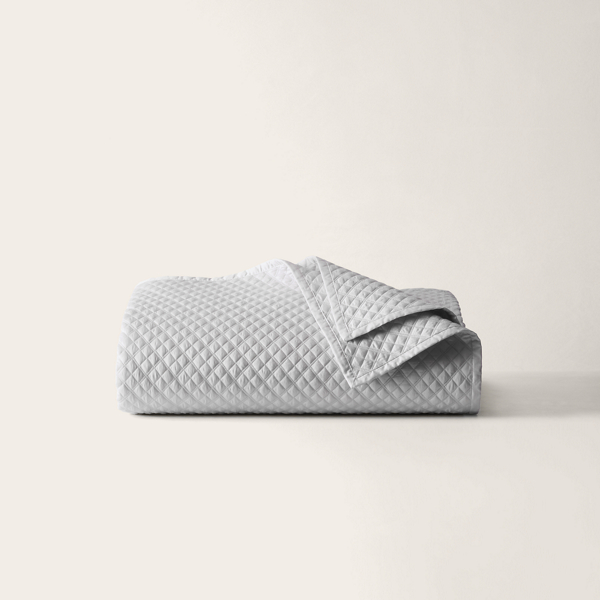 Polo Ralph Lauren Argyle Sateen Quilt In True Platinum