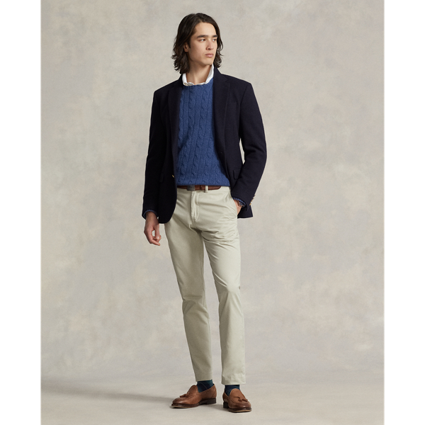 Stretch Slim-Fit Twill Trouser