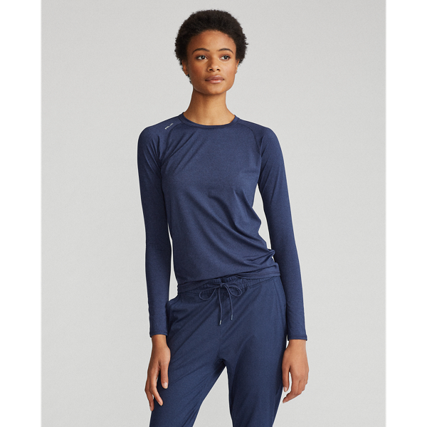 Rlx Golf Performance Jersey Long sleeve Tee In Spring Navy Heather ModeSens