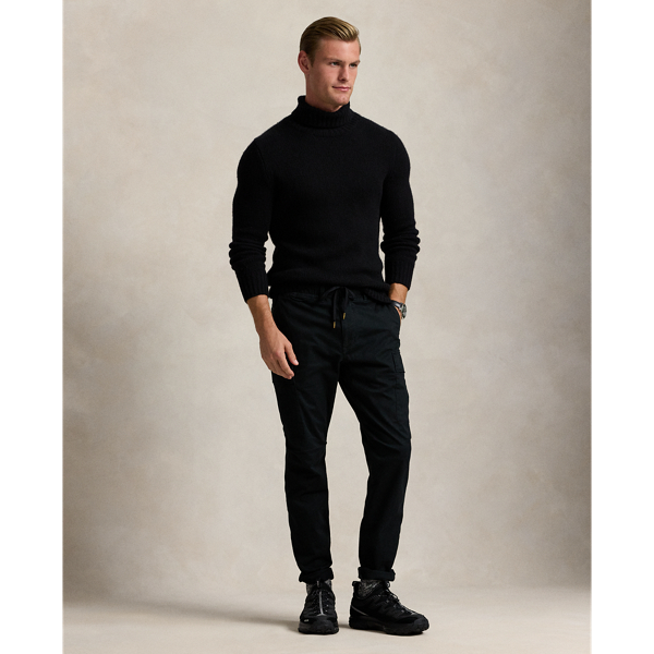 Polo Ralph Lauren Stretch Slim Fit Chino Cargo Pant In Aviator Navy