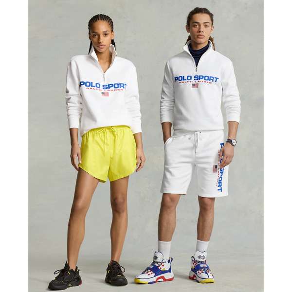 Polo sport white online sweatshirt