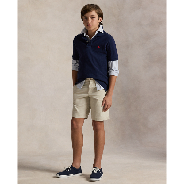 Polo Ralph Lauren Straight Fit Stretch Chino Short In Basic Sand