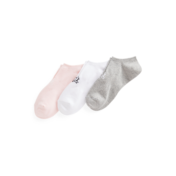 Lot de 3 chaussettes à logo - Lauren - Modalova