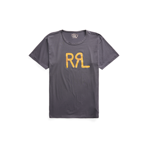Shop Rrl Ranch Logo T-shirt In Blue