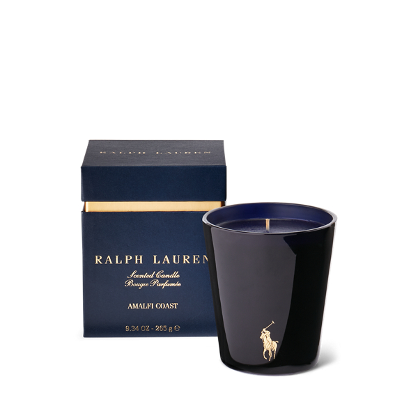 Ralph Lauren Amalfi Coast Candle In Navy / Gold In Multi