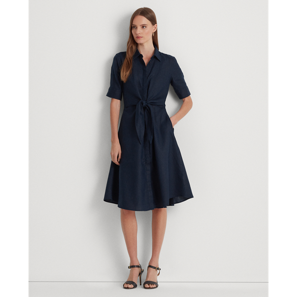 ralph lauren fit and flare shirtdress