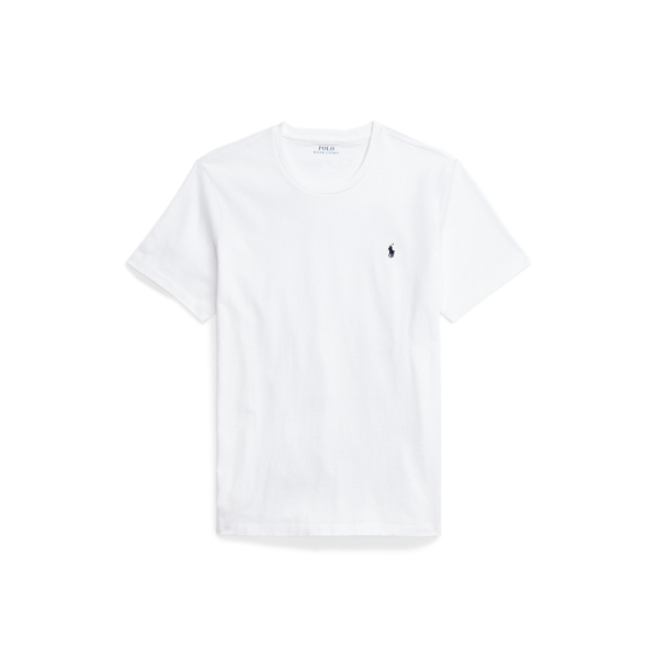 Shop Polo Ralph Lauren Cotton Jersey Sleep Shirt In White