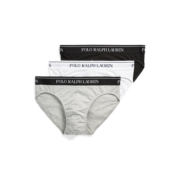 Lot de 3 slips taille basse - Polo Ralph Lauren - Modalova