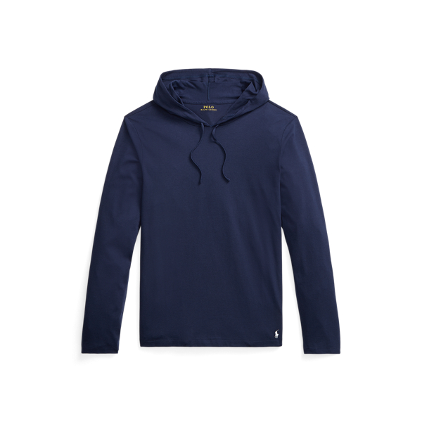 Cotton Jersey Sleep Hoodie