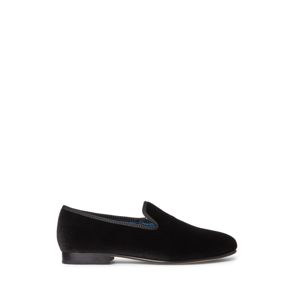 Chaussons en velours Paxton - Polo Ralph Lauren - Modalova