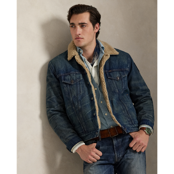 Polo Ralph Lauren Fleece-lined Trucker Jacket In Earlton