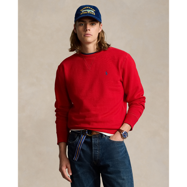 Ralph Lauren The Rl Fleece Sweatshirt In Rl 2000 Red