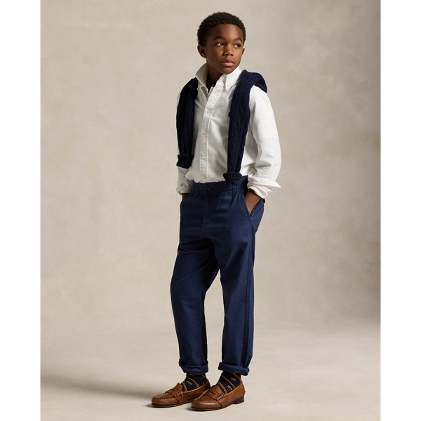 Polo Ralph Lauren Kids' Polo Prepster Stretch Chino Pant In Newport Navy