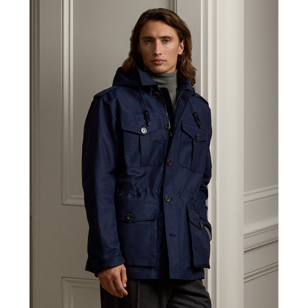 Veste Hartridge à 4 poches coton mélangé - Purple Label - Modalova