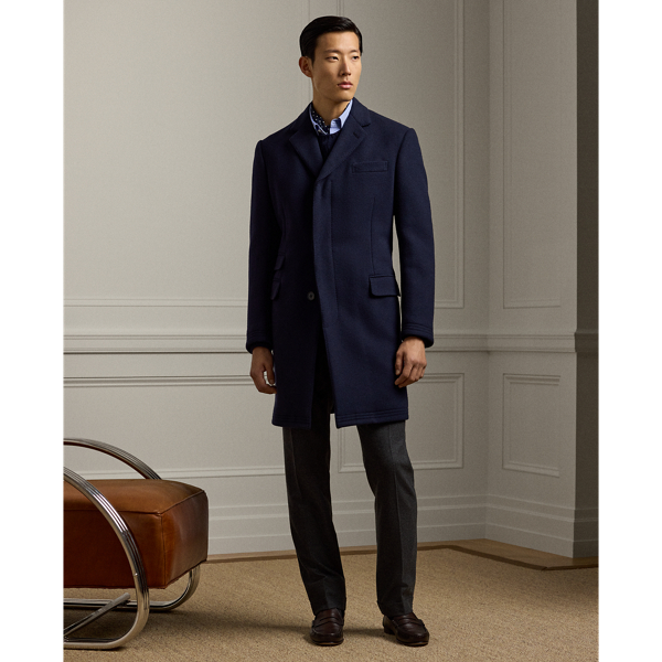 Pardessus Kent fait main laine mélangée - Purple Label - Modalova