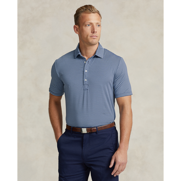 Rlx Golf Classic Fit Performance Polo Shirt In Refined Navy/austin Blue |  ModeSens