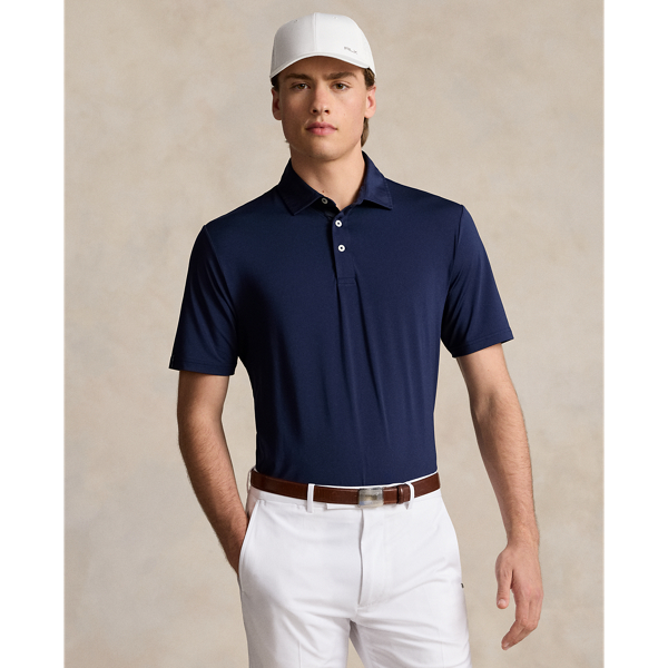 Rlx Golf Classic Fit Performance Polo Shirt In Refined Navy