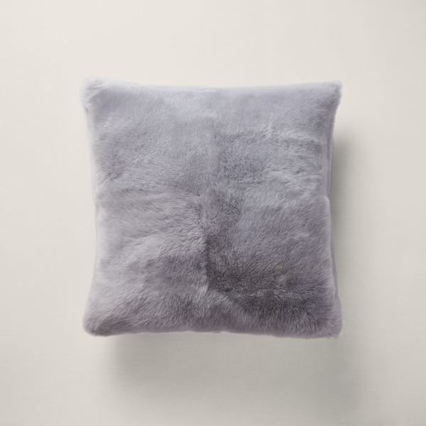 Ralph Lauren Brighton Throw Pillow In Platinum Grey