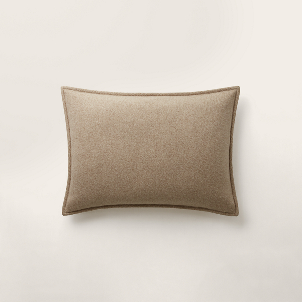 Polo Ralph Lauren Hayes Euro Sham In Heathered Camel