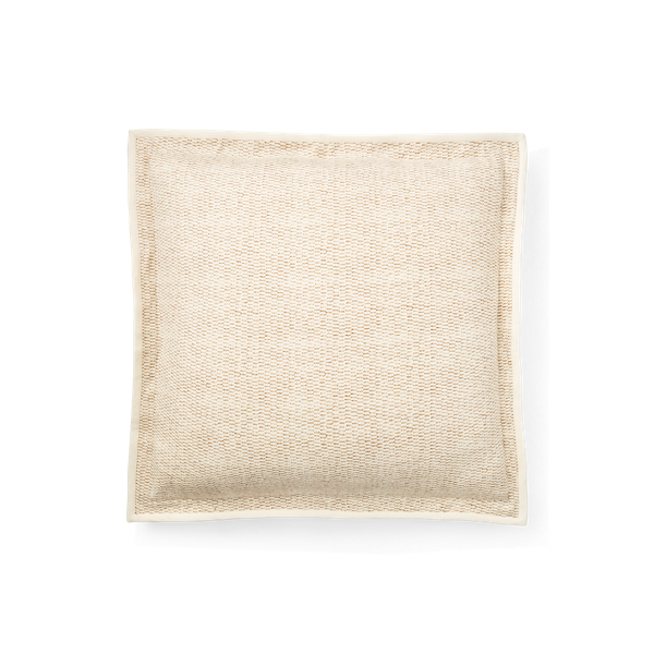 Ralph Lauren Isla Texture Euro Sham In Natural