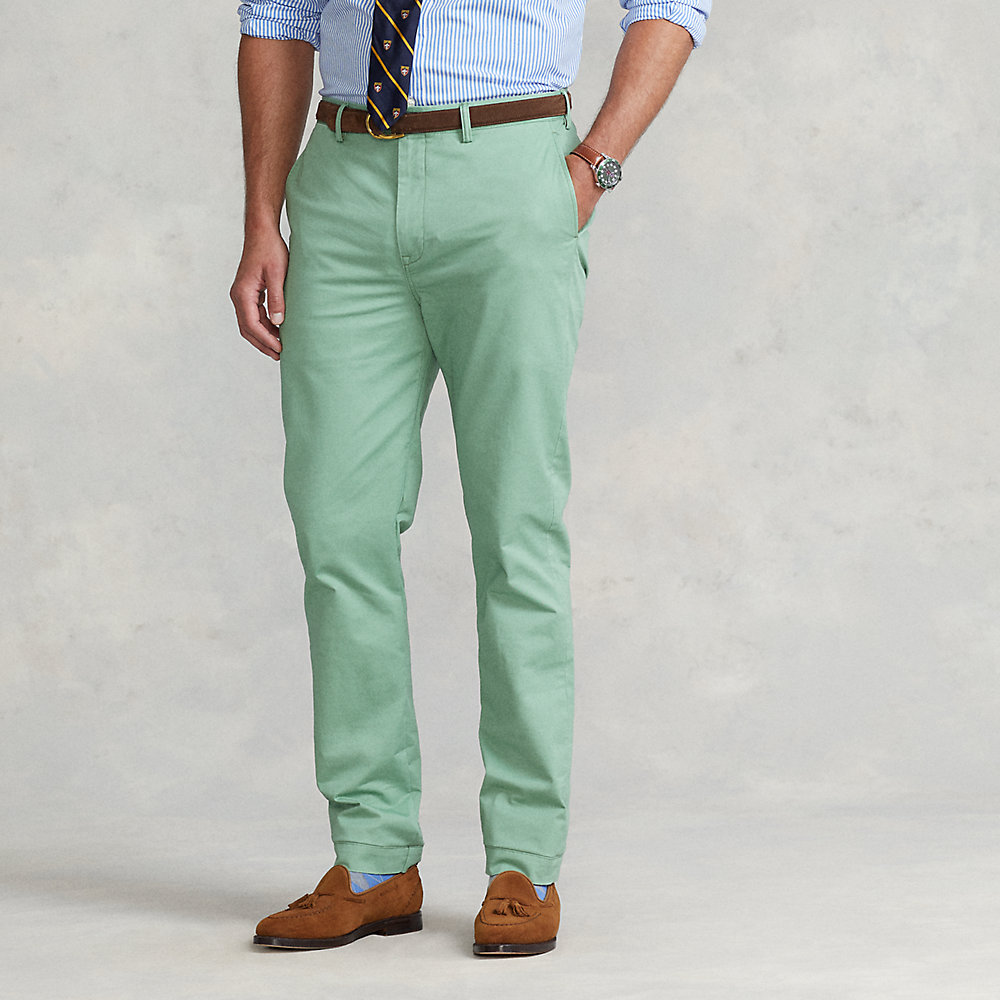 Polo Ralph Lauren Stretch Classic Fit Chino Pant In Outback Green