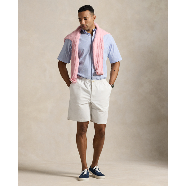 Grandes Tailles - Short Polo Prepster en chino stretch - Big & Tall - Modalova