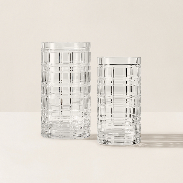 Plaid Vase