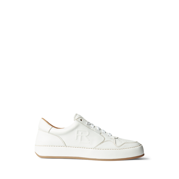 Shop Collection Jinett Calfskin Low-top Trainer In White