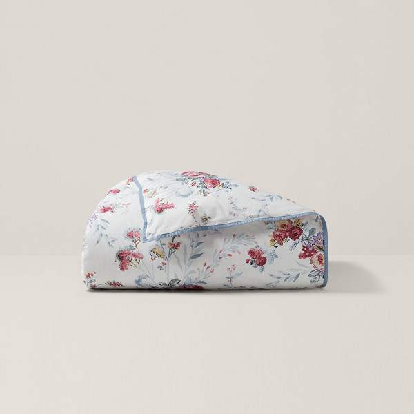 Ralph Lauren Addison Floral Comforter In Cream Multi
