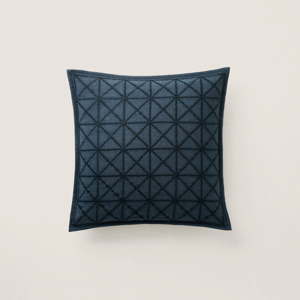 Polo Ralph Lauren Henley Throw Pillow In Blue