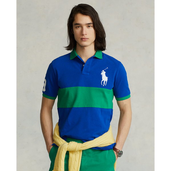 Polo Ralph Lauren Classic-Fit Big Pony Mesh Short-Sleeve Polo Shirt