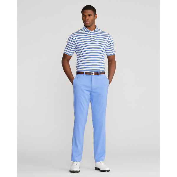 Rlx Golf Tailored Fit Performance Twill Pant In Harbor Island Blue