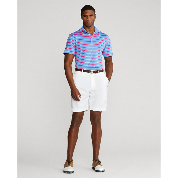 Rlx Golf 9inch Classic Fit Stretch Twill Short In Pure White ModeSens